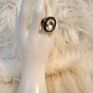 Heidi Daus Gemstone Ring sz 7